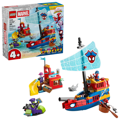 DISPONIBILE DA GENNAIO 2026 - 11208 LEGO Marvel Spiderman - Nave pirata del Team Spidey