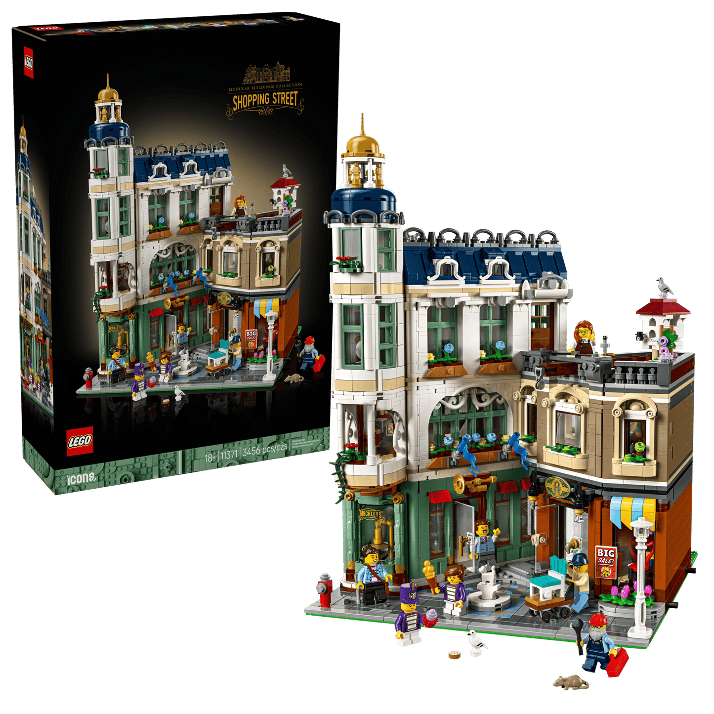 11371 ESCLUSIVA LEGO ICONS - Via dello shopping