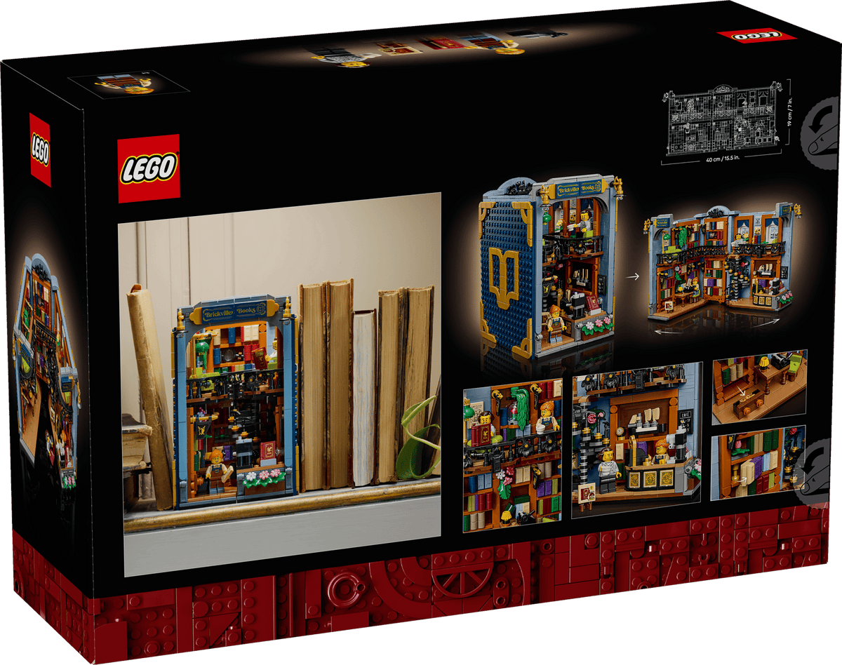 DISPONIBILE DA OTTOBRE 2026 - 11379 LEGO ICONS - Libreria: Book Nook