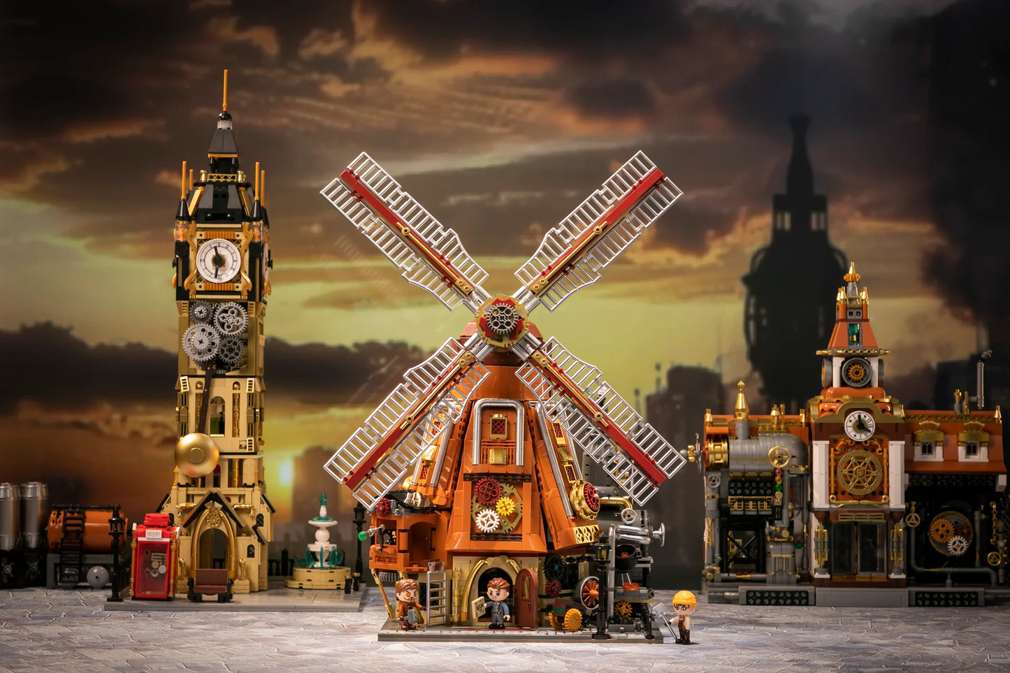 85026 PANTASY Steampunk - Officina del Mulino a Vento