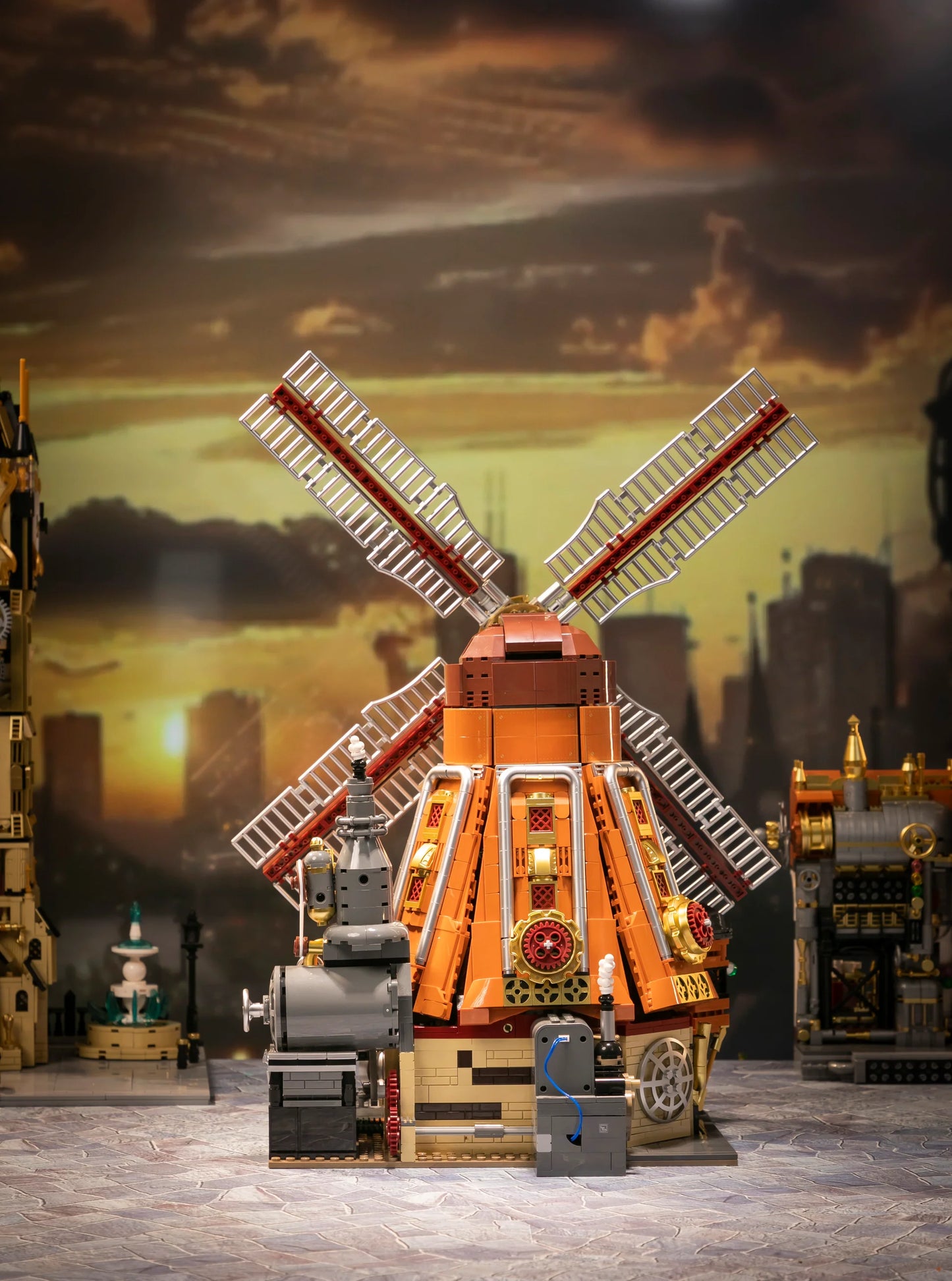 85026 PANTASY Steampunk - Officina del Mulino a Vento