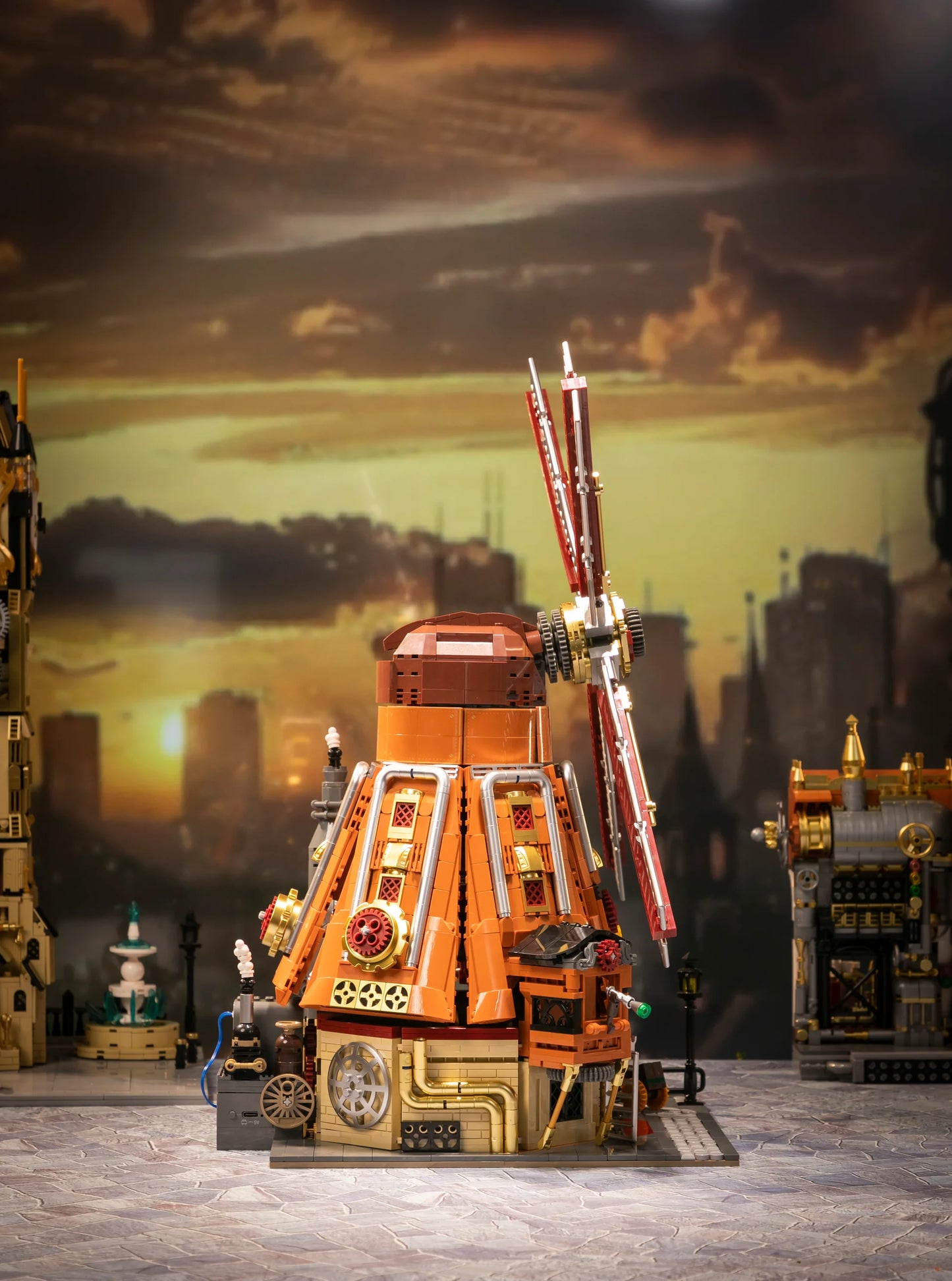 85026 PANTASY Steampunk - Officina del Mulino a Vento