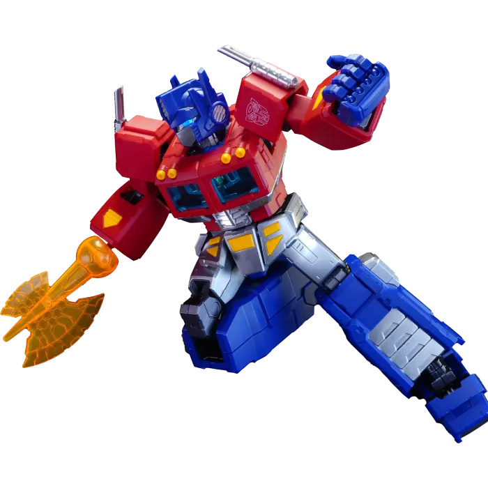 71156 - TRANSFORMERS - ACTION EDITION 01 - G1 OPTIMUS PRIME - 188PZ - LIGHT-UP EYES E CHEST