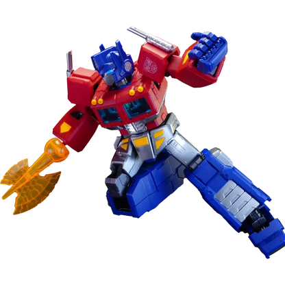 71156 - TRANSFORMERS - ACTION EDITION 01 - G1 OPTIMUS PRIME - 188PZ - LIGHT-UP EYES E CHEST