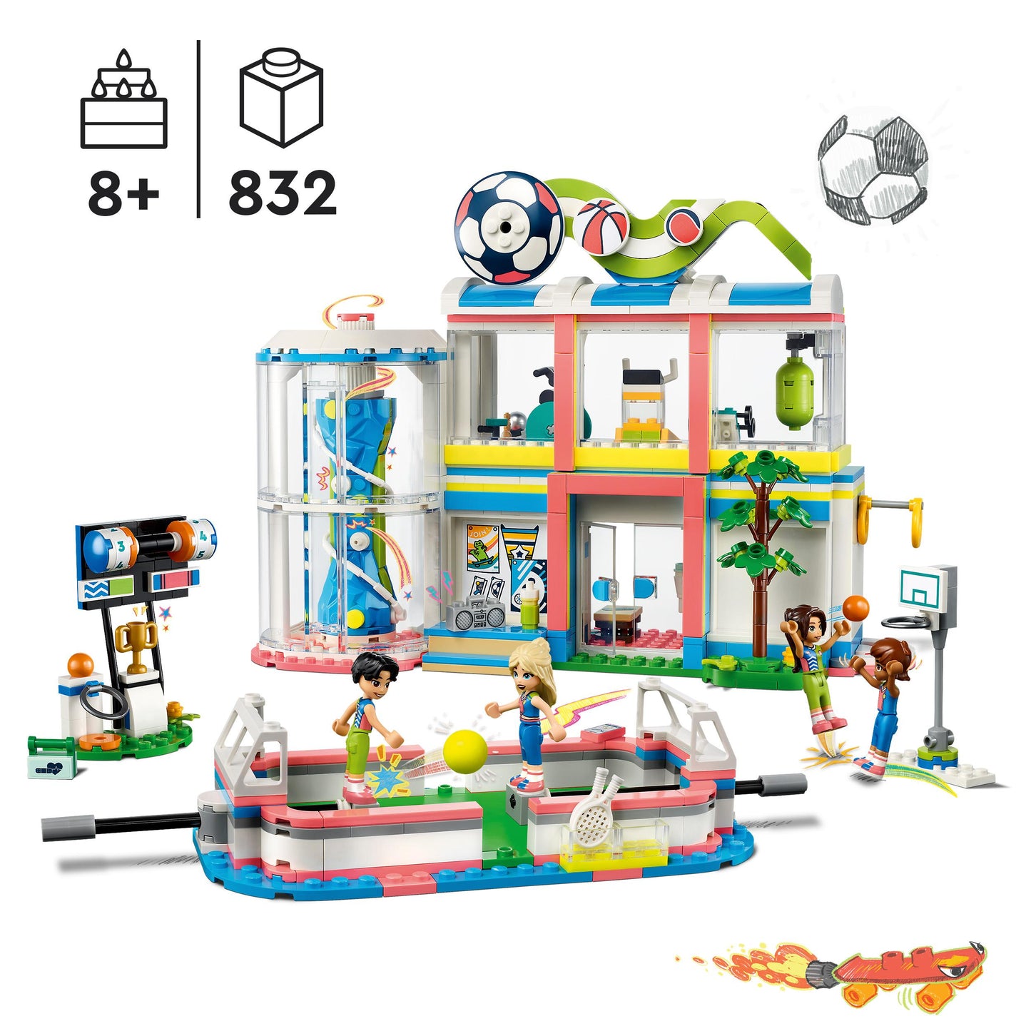 41744 LEGO Friends - Centro sportivo