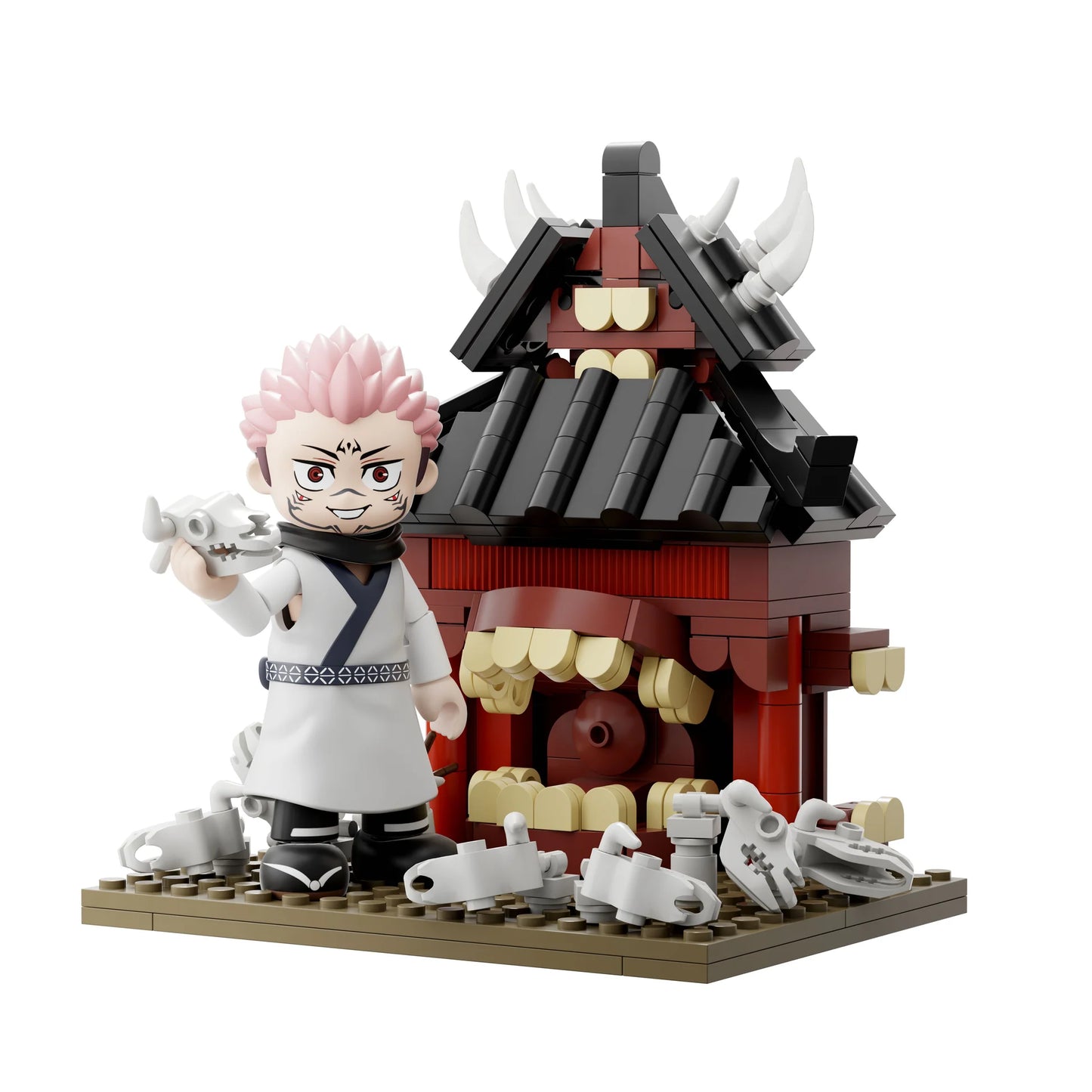 2733 PANTASY Jujutsu Kaisen - Santuario Malevolo (Malevolent Shrine) + Figure Sukuna
