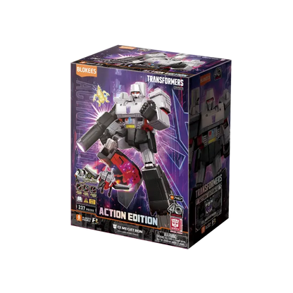 71167 - TRANSFORMERS - ACTION EDITION 02 - G1 MEGATRON - 237PZ - LIGHT-UP EYES E CHEST