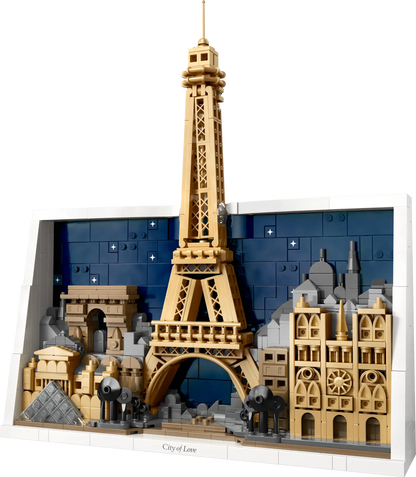 DISPONIBILE DA GENNAIO 2026 - 21064 LEGO Architecture - Parigi – La città dell’amore