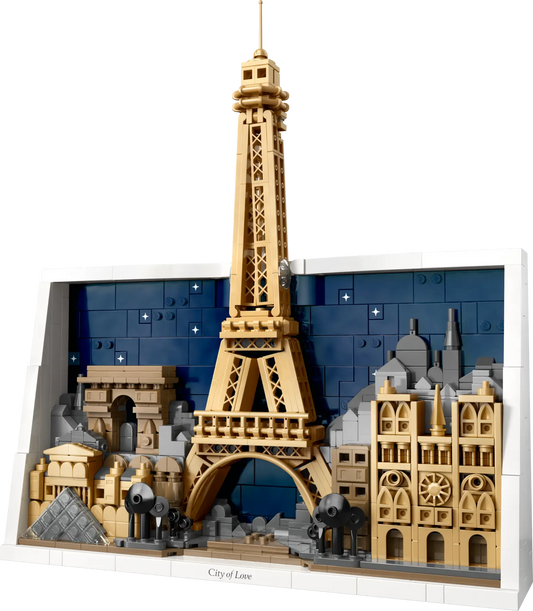 DISPONIBILE DA GENNAIO 2026 - 21064 LEGO Architecture - Parigi – La città dell’amore