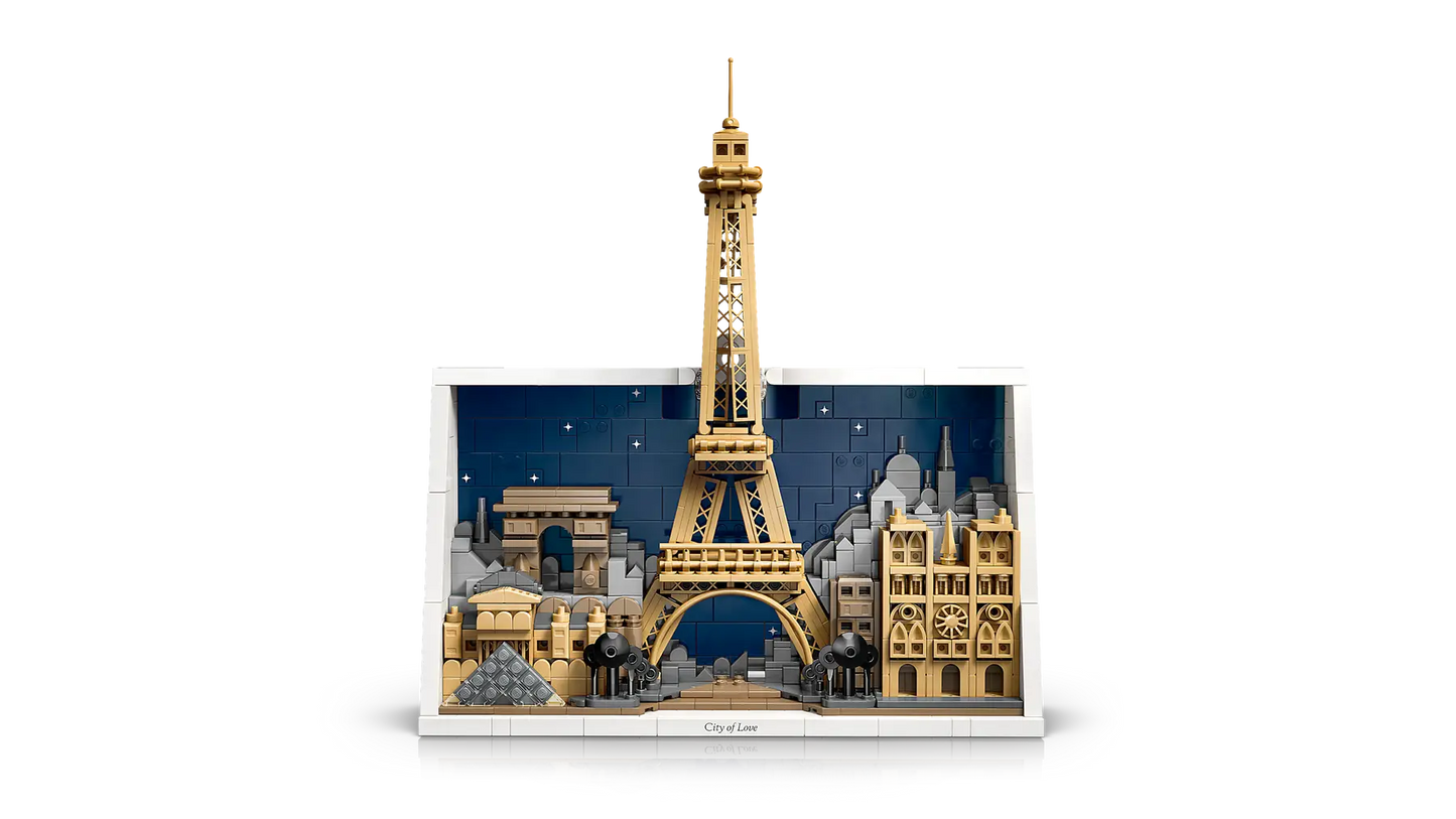 DISPONIBILE DA GENNAIO 2026 - 21064 LEGO Architecture - Parigi – La città dell’amore