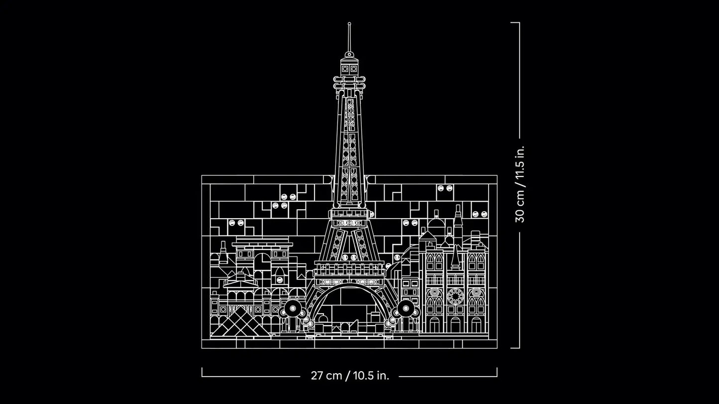 DISPONIBILE DA GENNAIO 2026 - 21064 LEGO Architecture - Parigi – La città dell’amore