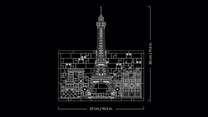DISPONIBILE DA GENNAIO 2026 - 21064 LEGO Architecture - Parigi – La città dell’amore