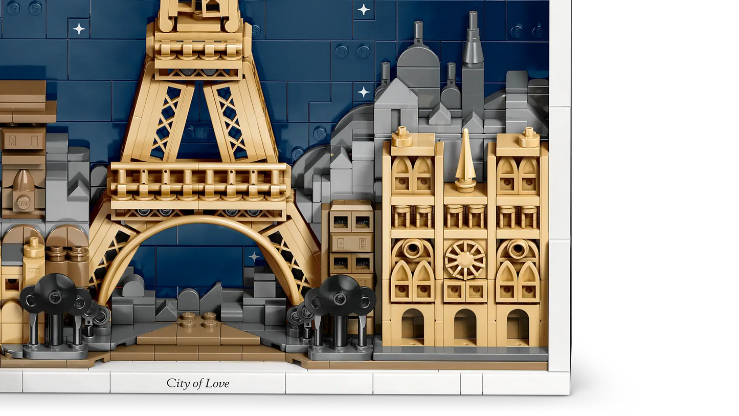 DISPONIBILE DA GENNAIO 2026 - 21064 LEGO Architecture - Parigi – La città dell’amore