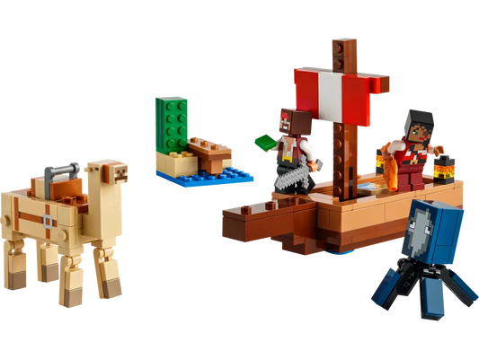 DISPONIBILE DA GIUGNO 2024 - 21259 LEGO Minecraft - Il viaggio del galeone dei pirati