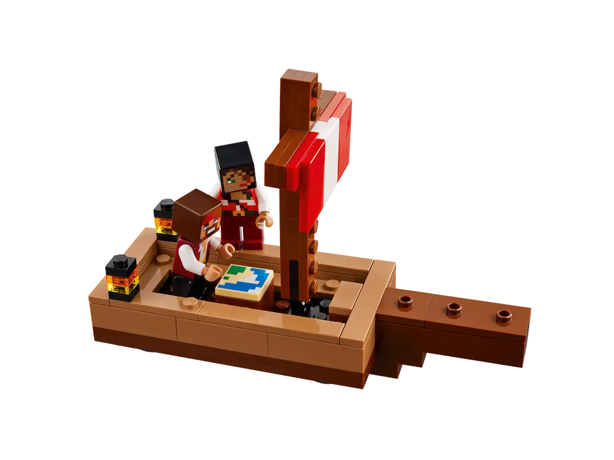 21259 LEGO Minecraft - Il viaggio del galeone dei pirati