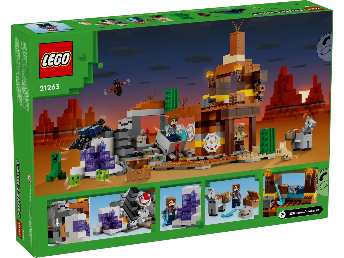 21263 LEGO Minecraft - La miniera delle Badlands