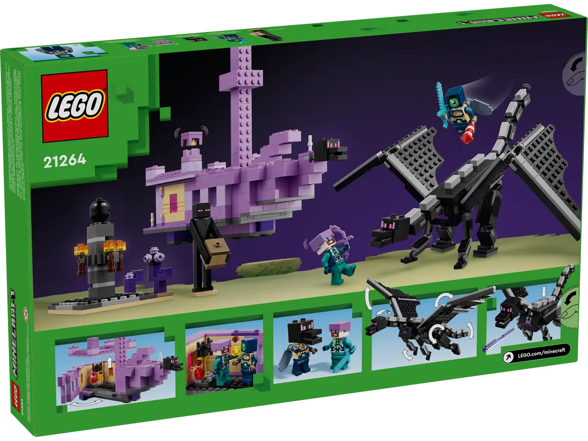 21264 LEGO Minecraft - L’Enderdrago e la Nave dell’End