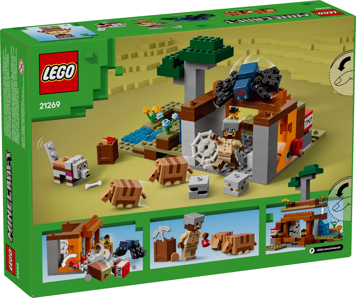 21269 LEGO Minecraft - Spedizione nella miniera dell’armadillo