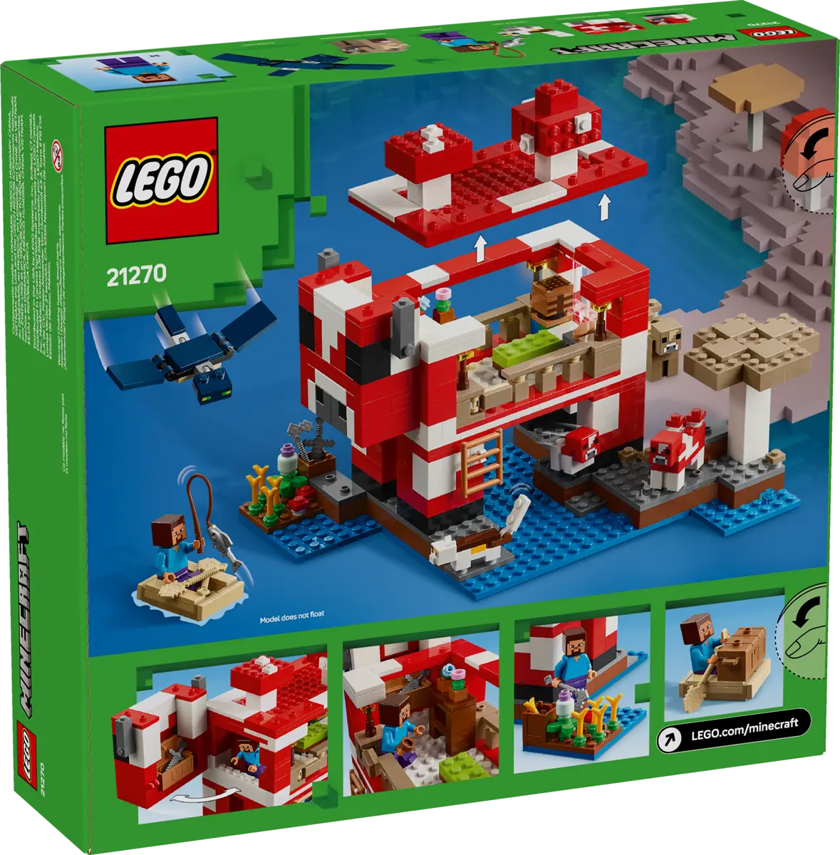 21270 LEGO Minecraft - La casa del Mooshroom