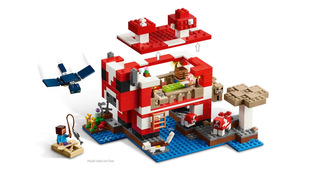 21270 LEGO Minecraft - La casa del Mooshroom