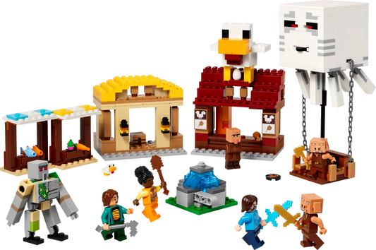 21273 LEGO Minecraft - Attacco al villaggio del Ghast-pallone