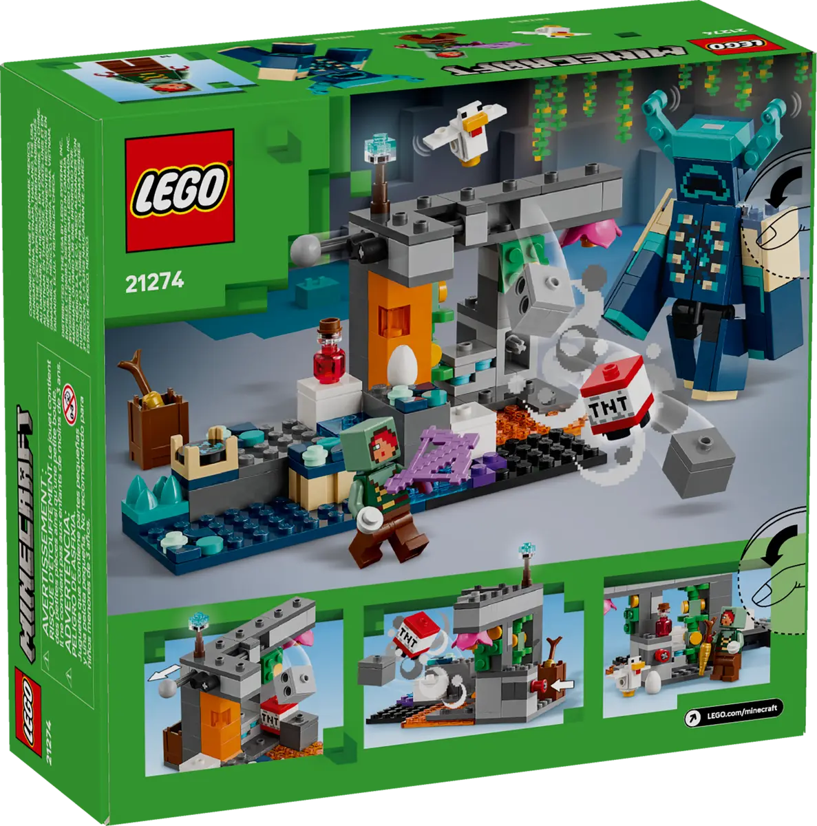 21274 LEGO Minecraft - L’incontro con il Sorvegliante