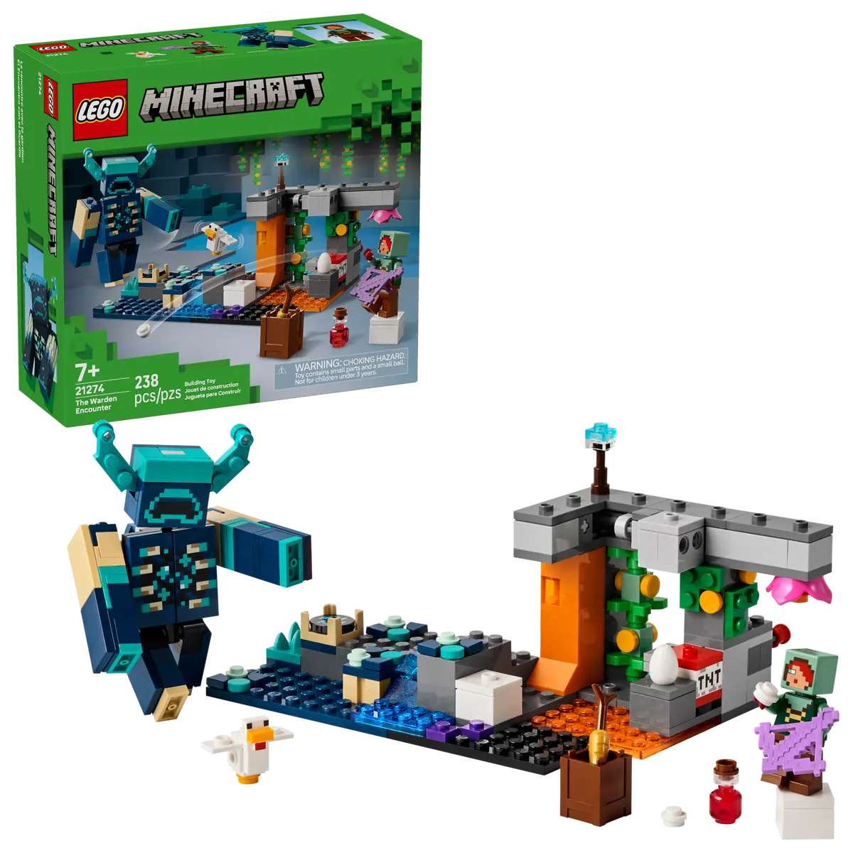 21274 LEGO Minecraft - L’incontro con il Sorvegliante