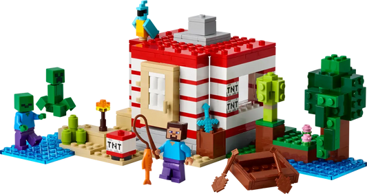 DISPONIBILE DA GIUGNO 2025 - 21275 LEGO Minecraft - Casa nella giungla esplosiva