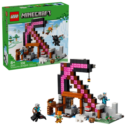 DISPONIBILE DA GIUGNO 2025 - 21277 LEGO Minecraft - La miniera delle piccozze