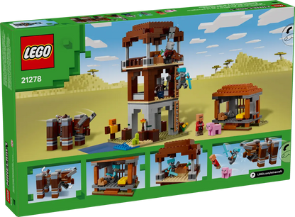 DISPONIBILE DA GIUGNO 2025 - 21278 LEGO Minecraft - L’avamposto del saccheggiatore e predone