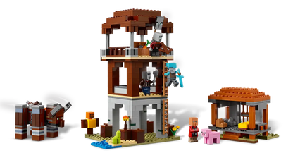 DISPONIBILE DA GIUGNO 2025 - 21278 LEGO Minecraft - L’avamposto del saccheggiatore e predone