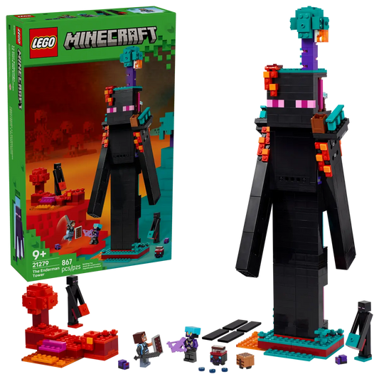 DISPONIBILE DA GIUGNO 2025 - 21279 LEGO Minecraft - La Torre dell’Enderman