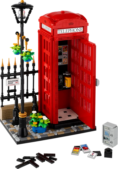 21347 ESCLUSIVA LEGO Ideas - Cabina telefonica rossa di Londra