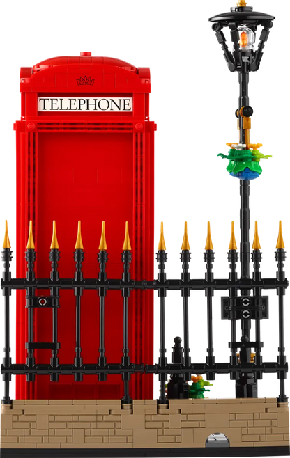 21347 ESCLUSIVA LEGO Ideas - Cabina telefonica rossa di Londra