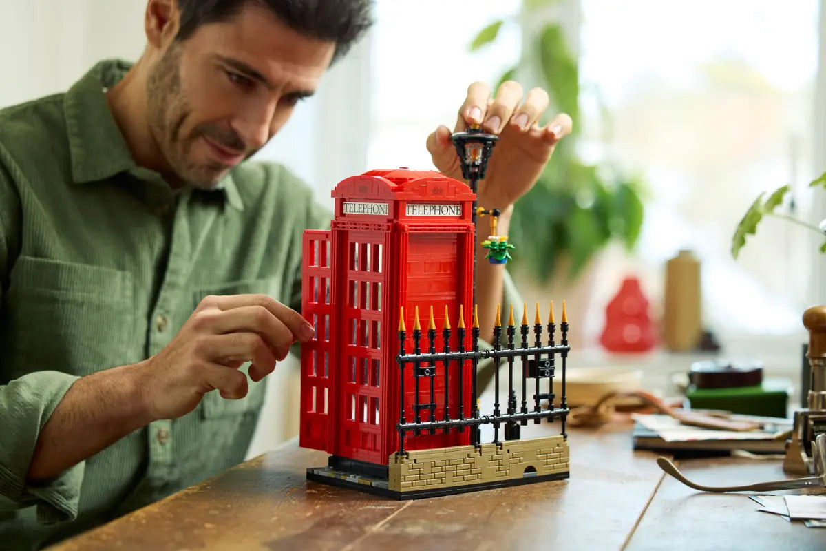 21347 ESCLUSIVA LEGO Ideas - Cabina telefonica rossa di Londra