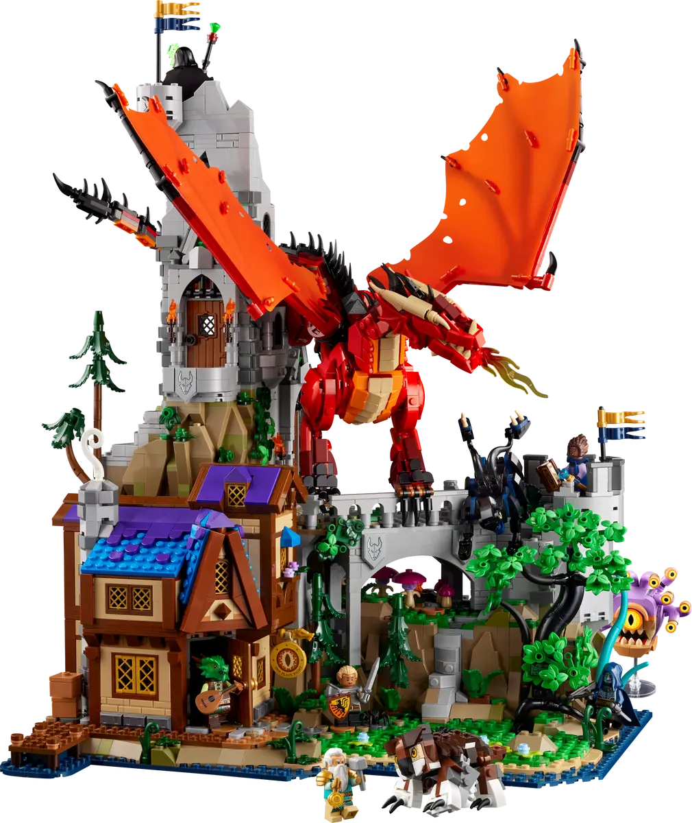 21348 ESCLUSIVA LEGO Ideas - Dungeons & Dragons: Il racconto del Drago Rosso