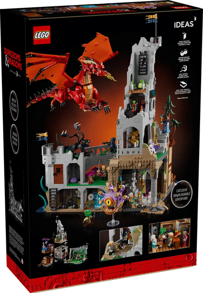 21348 ESCLUSIVA LEGO Ideas - Dungeons & Dragons: Il racconto del Drago Rosso