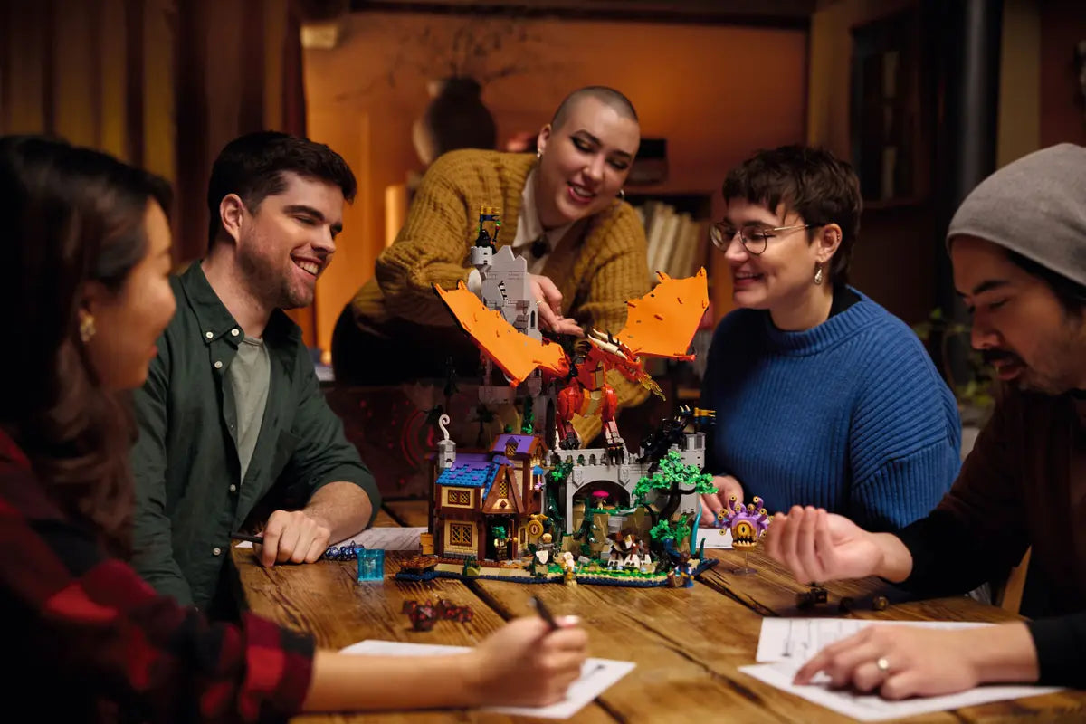 21348 ESCLUSIVA LEGO Ideas - Dungeons & Dragons: Il racconto del Drago Rosso