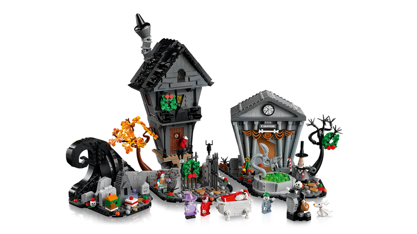 21351 ESCLUSIVA LEGO IDEAS - Nightmare Before Christmas Disney di Tim Burton