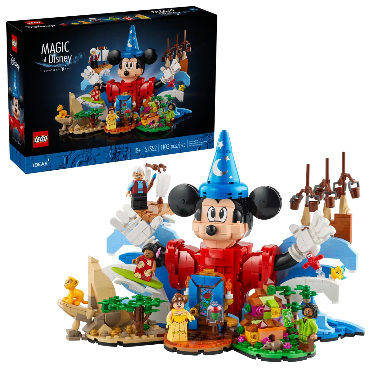 21352 ESCLUSIVA LEGO IDEAS - Magia Disney