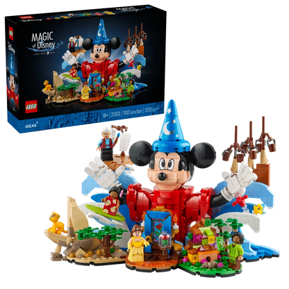 21352 ESCLUSIVA LEGO IDEAS - Magia Disney