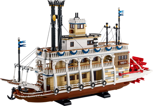 21356 ESCLUSIVA LEGO IDEAS - Battello a vapore fluviale