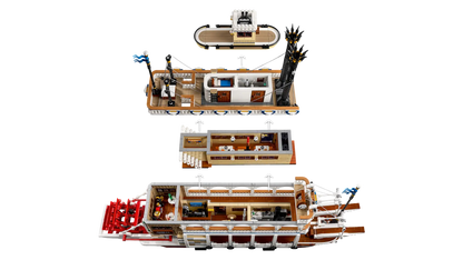21356 ESCLUSIVA LEGO IDEAS - Battello a vapore fluviale