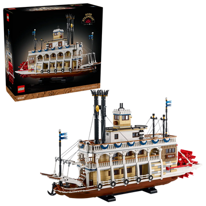 21356 ESCLUSIVA LEGO IDEAS - Battello a vapore fluviale