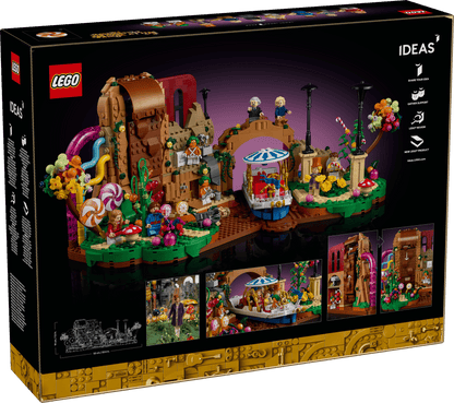 21360 ESCLUSIVA LEGO IDEAS - Willy Wonka e la fabbrica di cioccolato