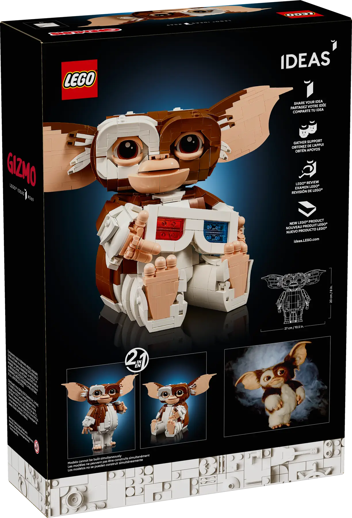 21361 ESCLUSIVA LEGO IDEAS - Gremlins™: Gizmo