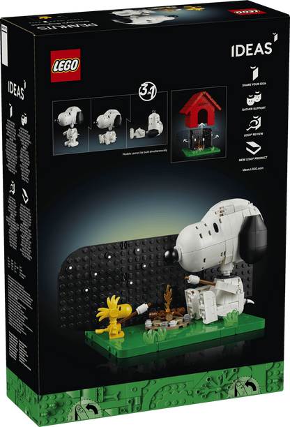 DISPONIBILE DA GIUGNO 2026 - 21368 LEGO IDEAS - Peanuts: la cuccia di Snoopy