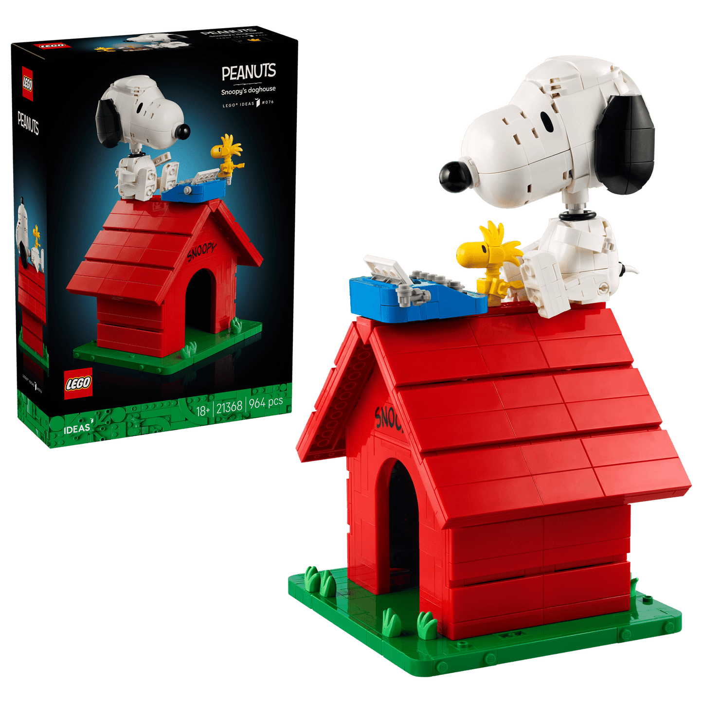 DISPONIBILE DA GIUGNO 2026 - 21368 LEGO IDEAS - Peanuts: la cuccia di Snoopy