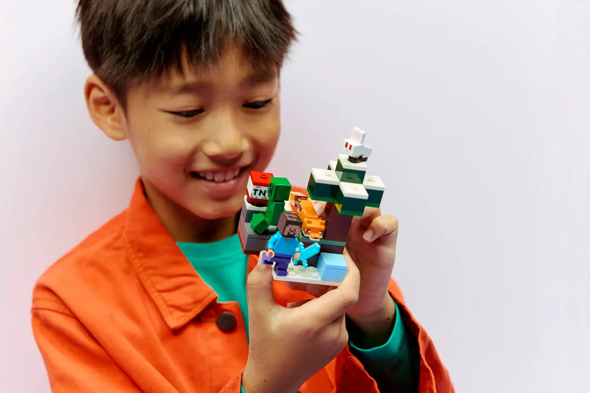 DISPONIBILE DA GENNAIO 2026 - 21583 LEGO Minecraft - Avventura di Steve nella taiga