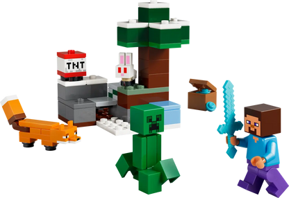 DISPONIBILE DA GENNAIO 2026 - 21583 LEGO Minecraft - Avventura di Steve nella taiga